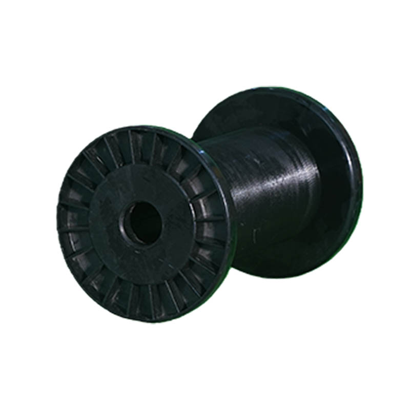 Does the modular design of plastic cable reels facilitate later maintenance and component replacement?