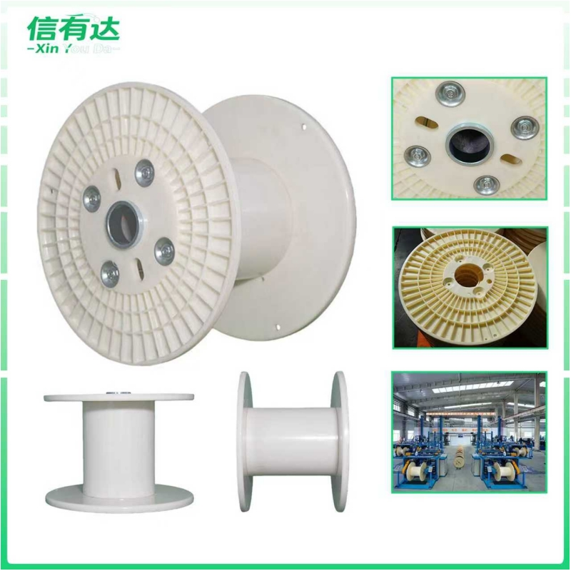 What makes durable plastic cable reels ideal for harsh industrial environments?